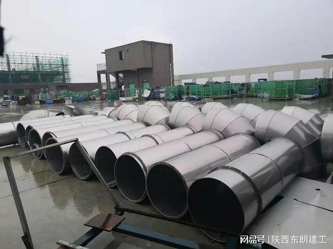 开云 开云体育陕西安不锈钢排烟管道、通风管道加工安装(图1)
