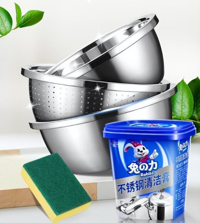 不锈钢厨具发黑、发黄别再用钢丝球刷了！教你一招轻松祛黑除垢干净不伤锅开云体育 开云平台(图4)