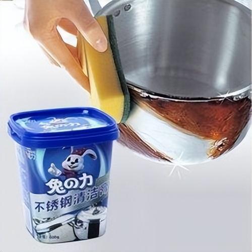 不锈钢锅里外都“厚黑皮”钢丝球开云 开云体育也刷不干净教你正确洗法干净又不伤锅(图20)