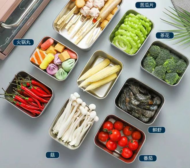 Kaiyun 开云让冰箱大3倍的秘密！399元到手5件！食品级不锈钢保鲜盒卖爆了！(图13)