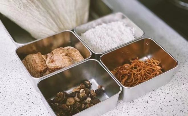 Kaiyun 开云让冰箱大3倍的秘密！399元到手5件！食品级不锈钢保鲜盒卖爆了！(图17)